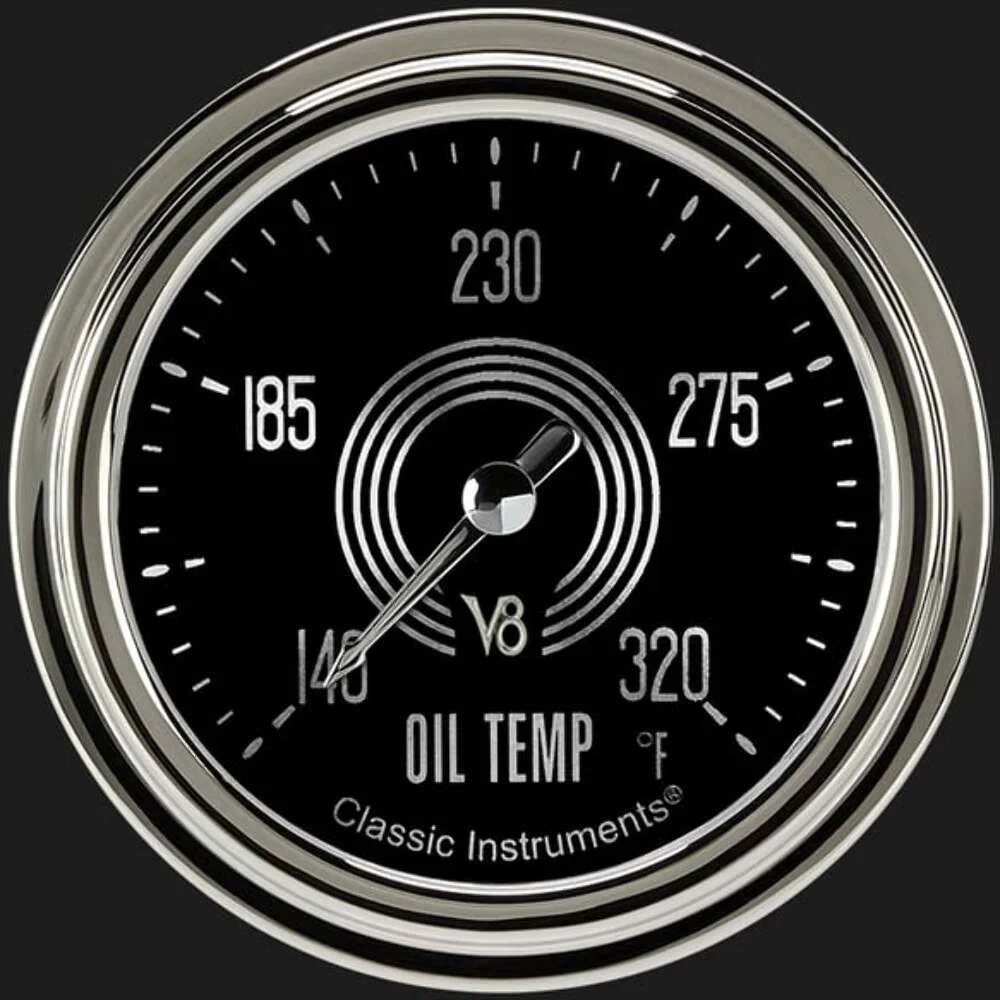 V8 Speedster 2 5_8_ Oil Temperature Gauge V8SR328SLC